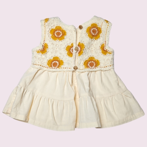 C & C California Girls Crochet Top Size 12 Months - Picture 2 of 2